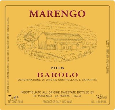 Label for M. Marengo