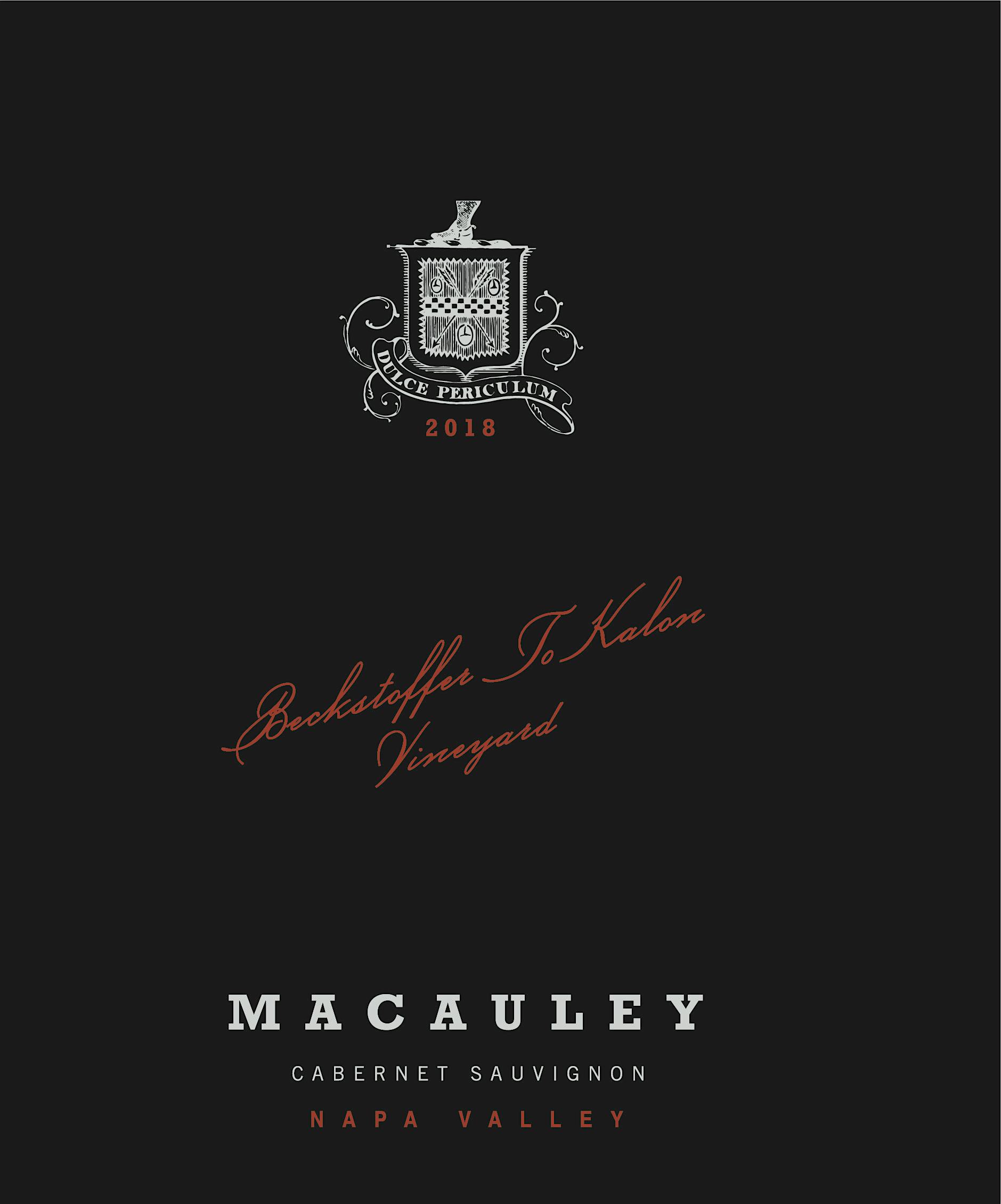 Label for Macauley