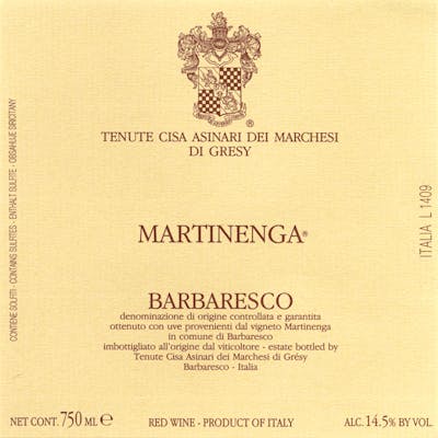 Label for Marchesi di Grésy