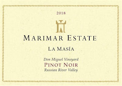 Label for Marimar Estate