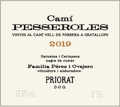 Label for Mas Martinet Viticultors