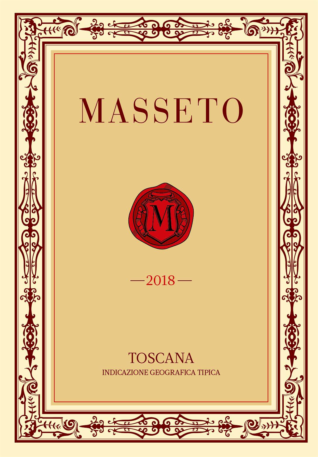 Label for Masseto