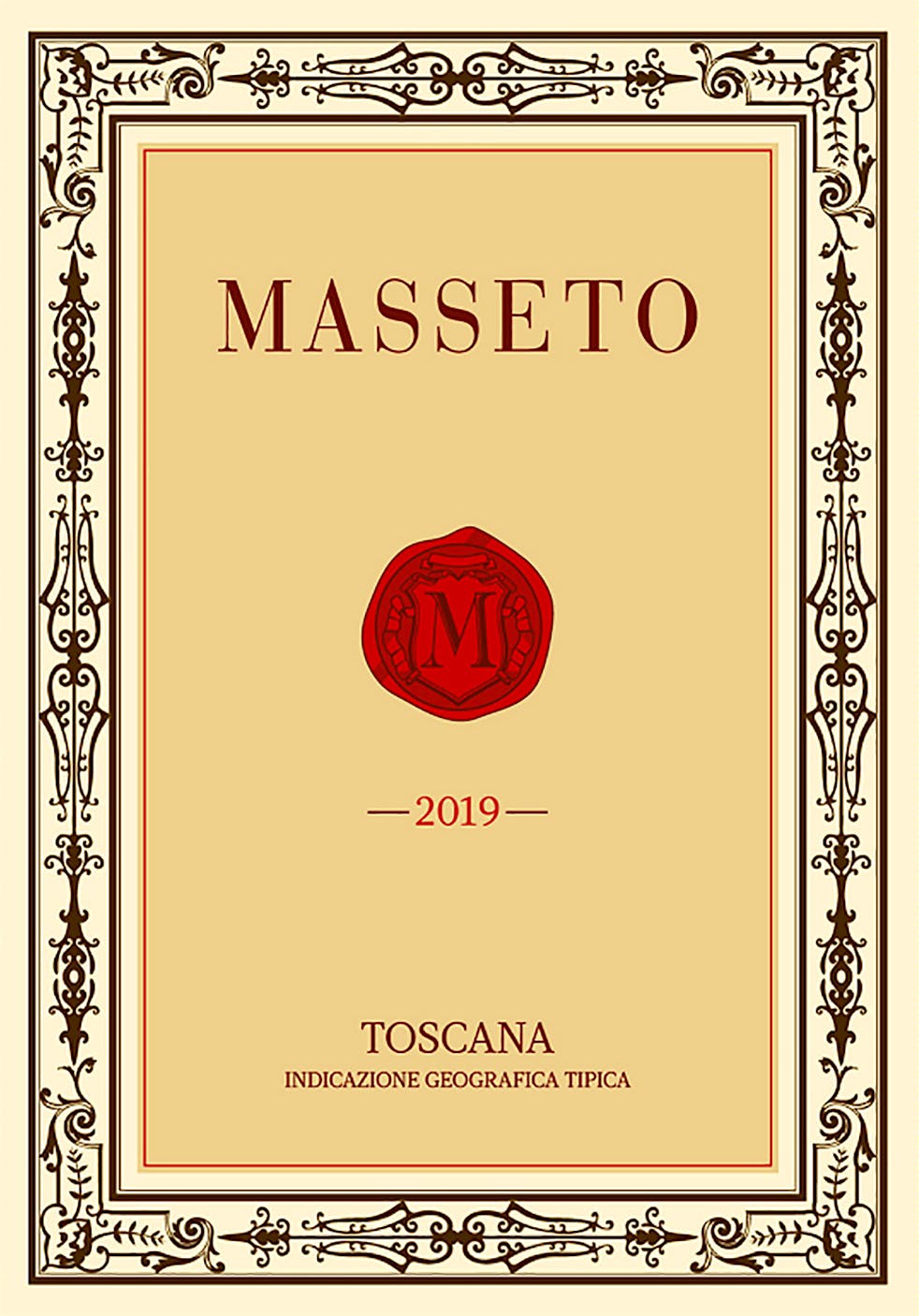 Label for Masseto