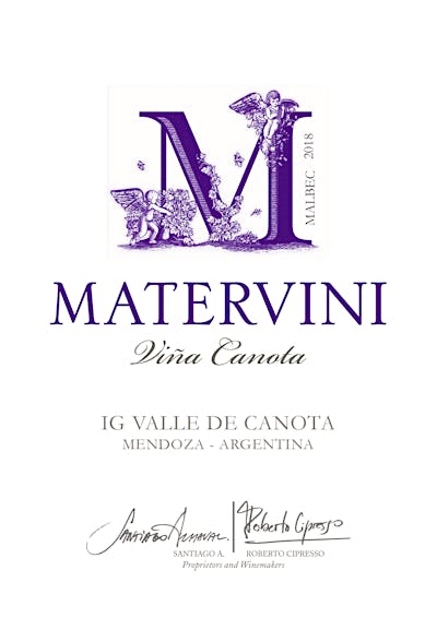 Label for Matervini