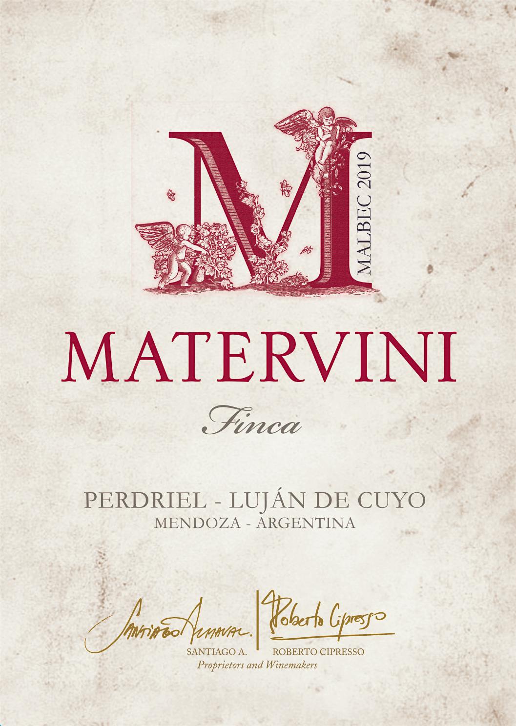 Label for Matervini