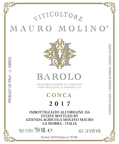 Label for Mauro Molino