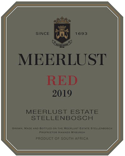Label for Meerlust