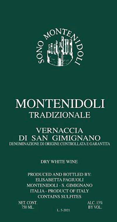 Label for Montenidoli