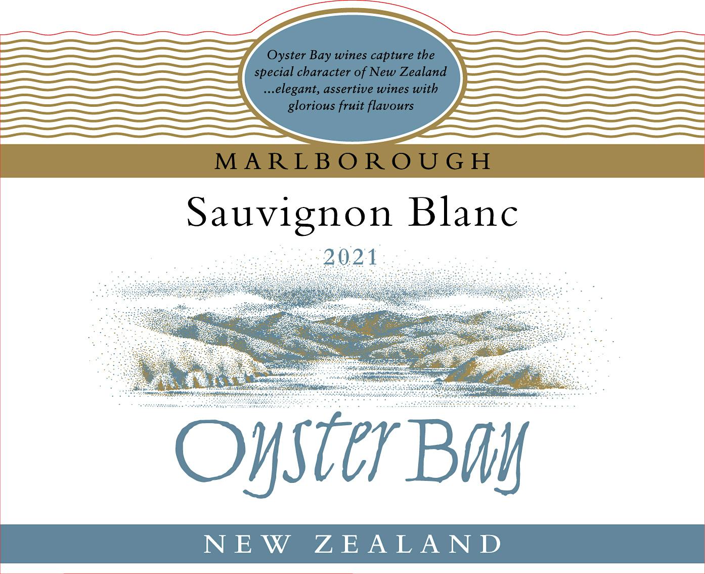 Label for Oyster Bay