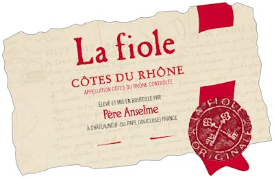 Label for Père Anselme