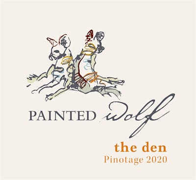 Label for Painted Wolf