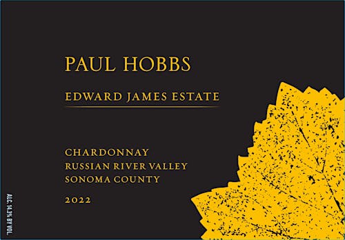 paul-hobbschardonnay-russian-river-valley-edward-james-estate Label