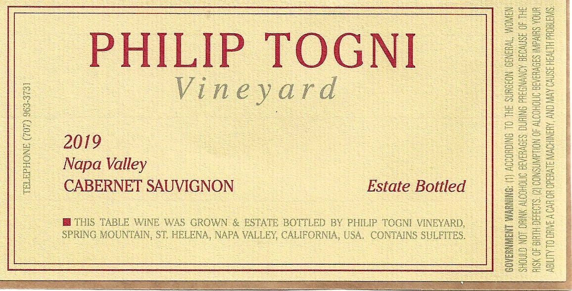 Label for Philip Togni