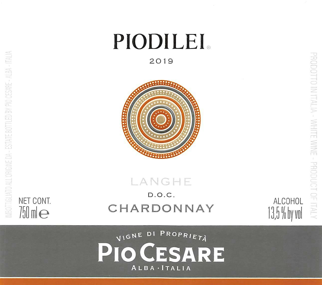 Label for Pio Cesare