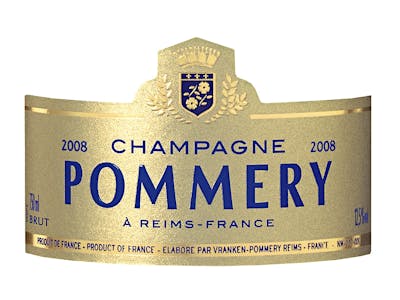 Label for Pommery