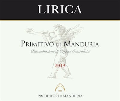 Label for Produttori Vini Manduria