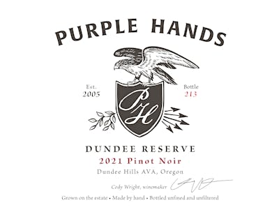 Label for Purple Hands