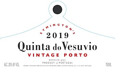 Label for Quinta do Vesuvio