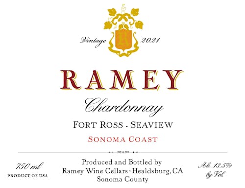 rameychardonnay-fort-ross-seaview Label