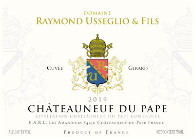 Label for Raymond Usseglio & Fils