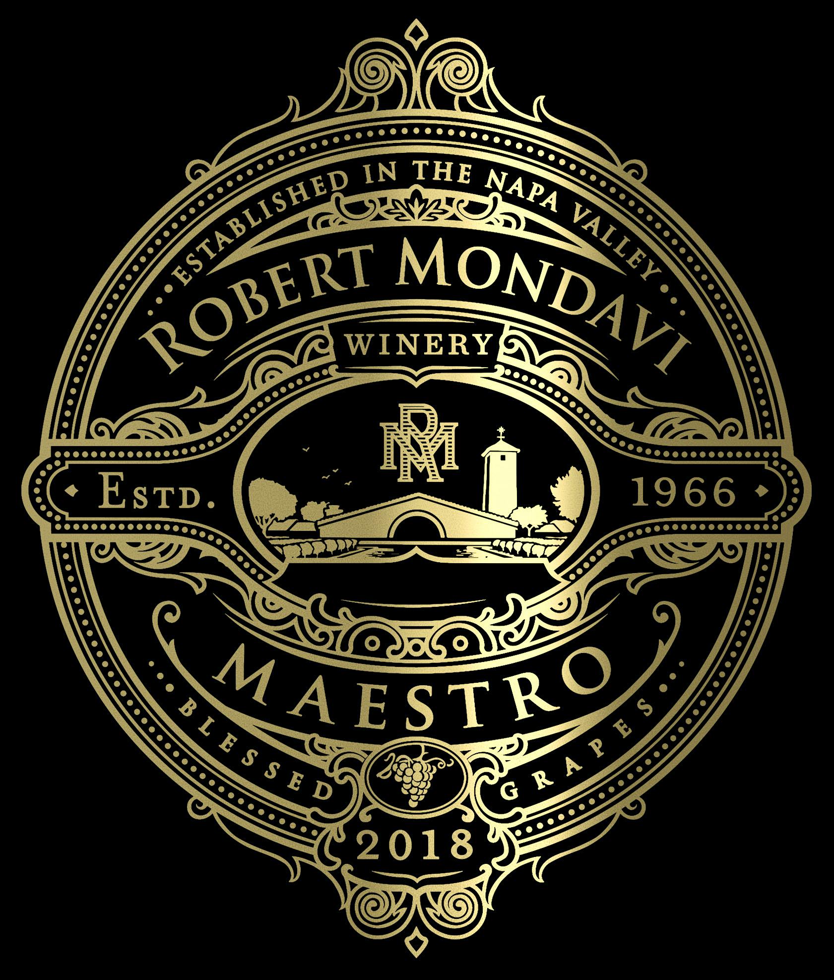 Label for Robert Mondavi