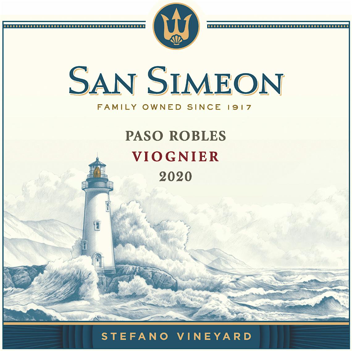 Label for San Simeon