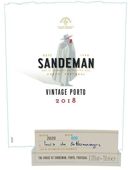 Label for Sandeman