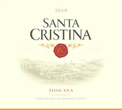Label for Santa Cristina