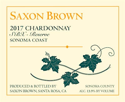 Label for Saxon Brown