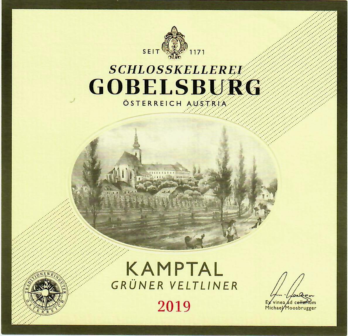 Label for Schloss Gobelsburg