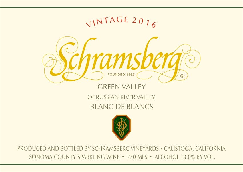 Label for Schramsberg