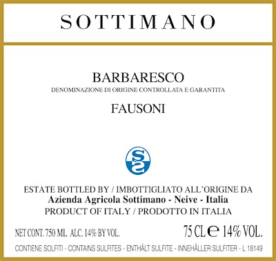 Label for Sottimano
