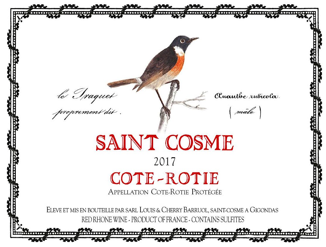 Label for St.-Cosme