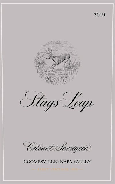 Label for Stags' Leap Winery