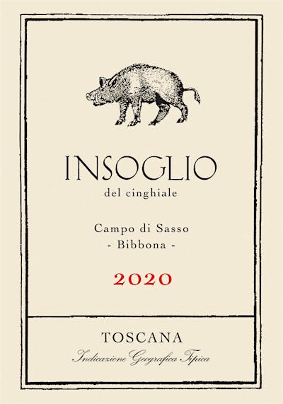Label for Tenuta di Biserno