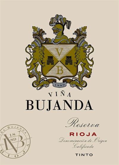 Label for Viña Bujanda