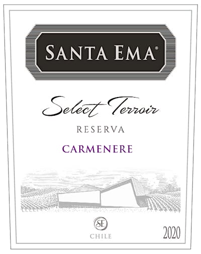 Label for Viña Santa Ema