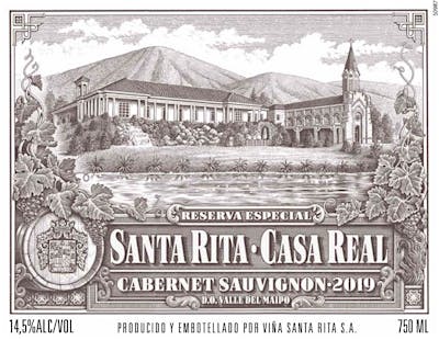 Label for Viña Santa Rita