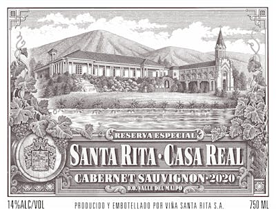 Label for Viña Santa Rita