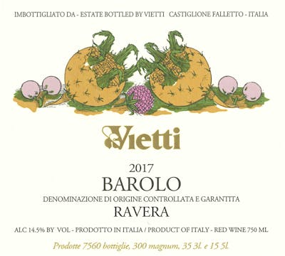 Label for Vietti