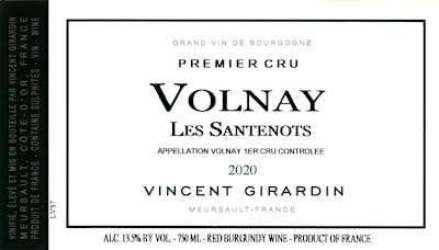 Label for Vincent Girardin